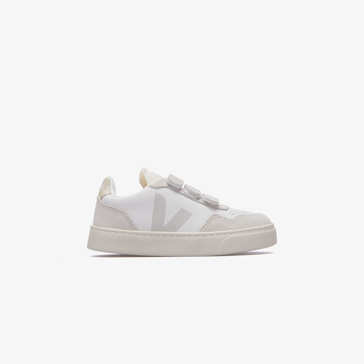 Veja V-90 Leather Çocuk Beyaz Sneaker