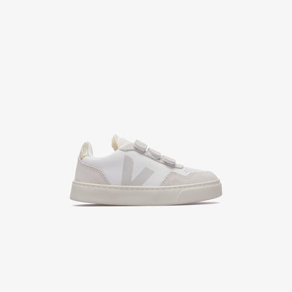 Veja V-90 Leather Çocuk Beyaz Sneaker