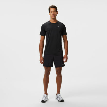 Brooks Atmosphere Sleeve 3.0 Erkek Siyah Koşu T-shirt