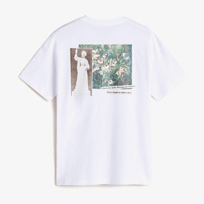 Vans Garden Oversized Ss Kadın Beyaz T-shirt