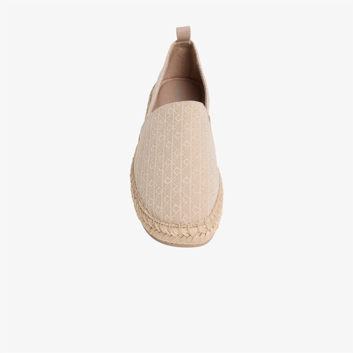 Calvin Klein Oblique Kadın Bej Espadril