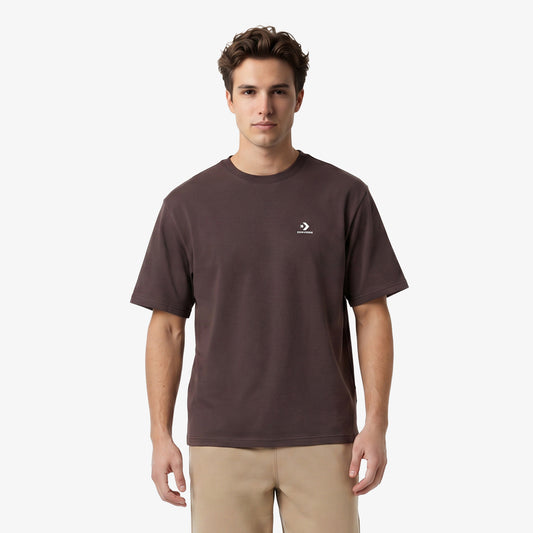 Converse Regular Fit Erkek Kahverengi T-shirt