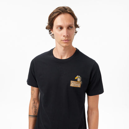 Converse Baskılı Erkek Siyah T-shirt