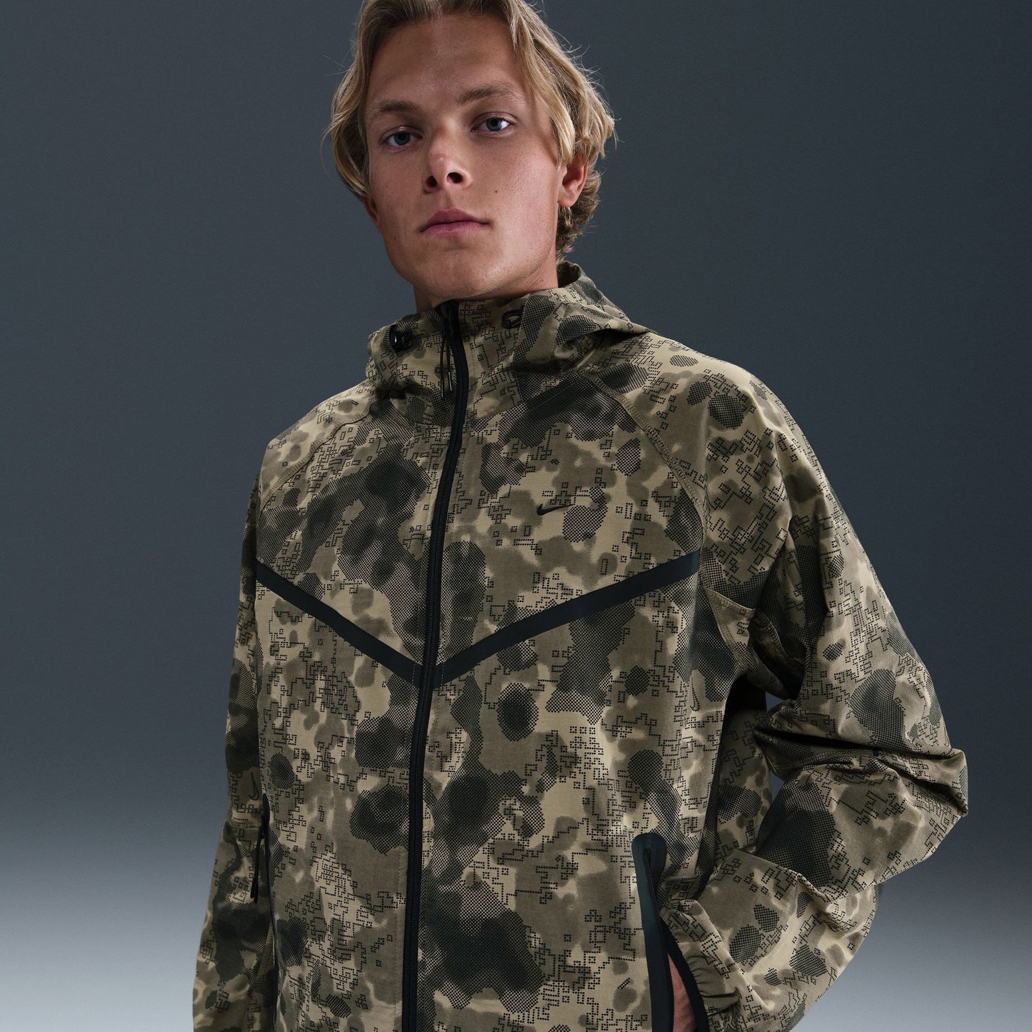 Nike Tech Fleece Erkek Kamuflaj Sweatshirt