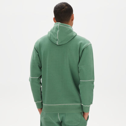 Market Triple Stitch Pullover Erkek Yeşil Hoodie