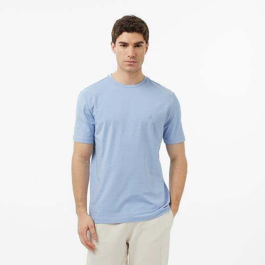 Nautica Erkek Mavi Regular Fit T-shirt