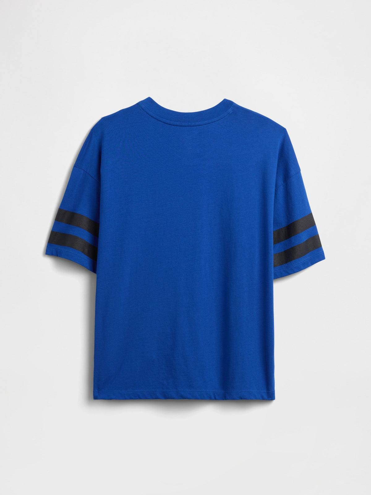 Kobalt Mavisi Oversized Soccer T-shirt