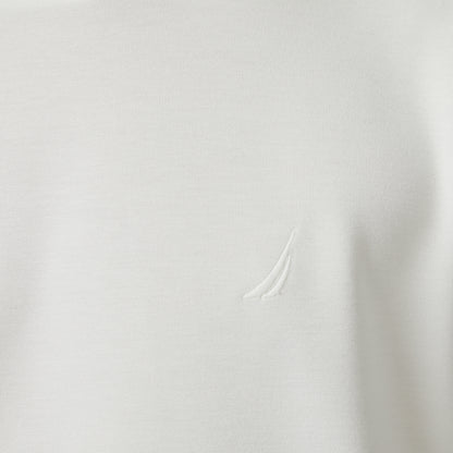 Nautica Erkek Beyaz Classic Fit T-shirt