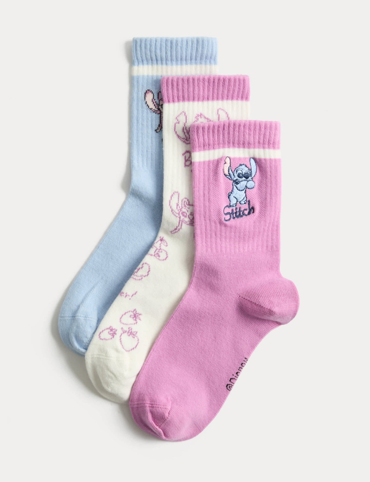3'lü Lilo & Stitch Çorap
