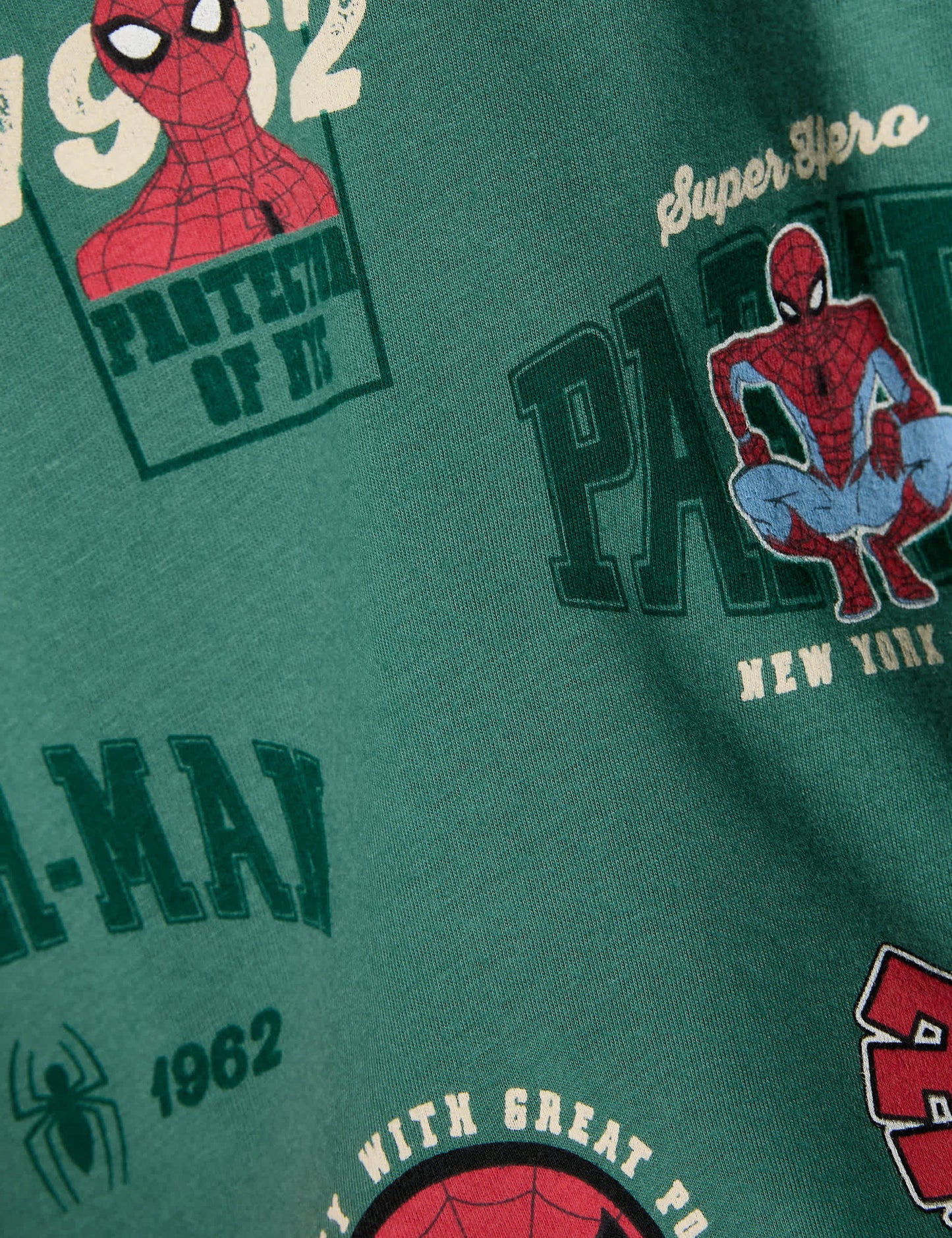 Saf Pamuklu Spider-man Pijama Takımı (1–8 Yaş)