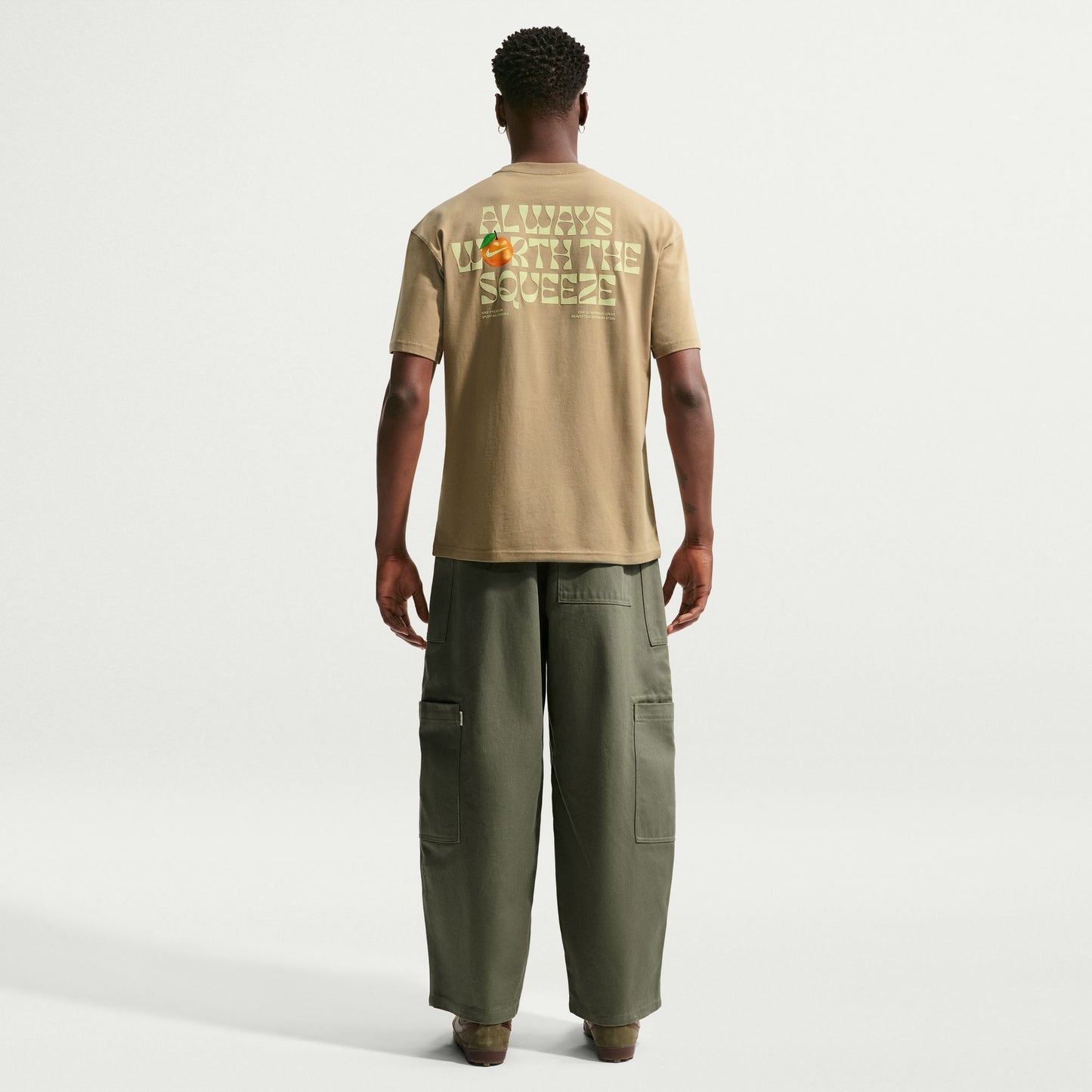 Nike Sportswear Lse Orange Erkek Kahverengi T-shirt