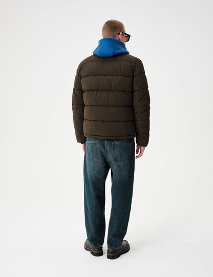 Thermowarmth™ Dik Yakalı Kapitone Şişme Mont