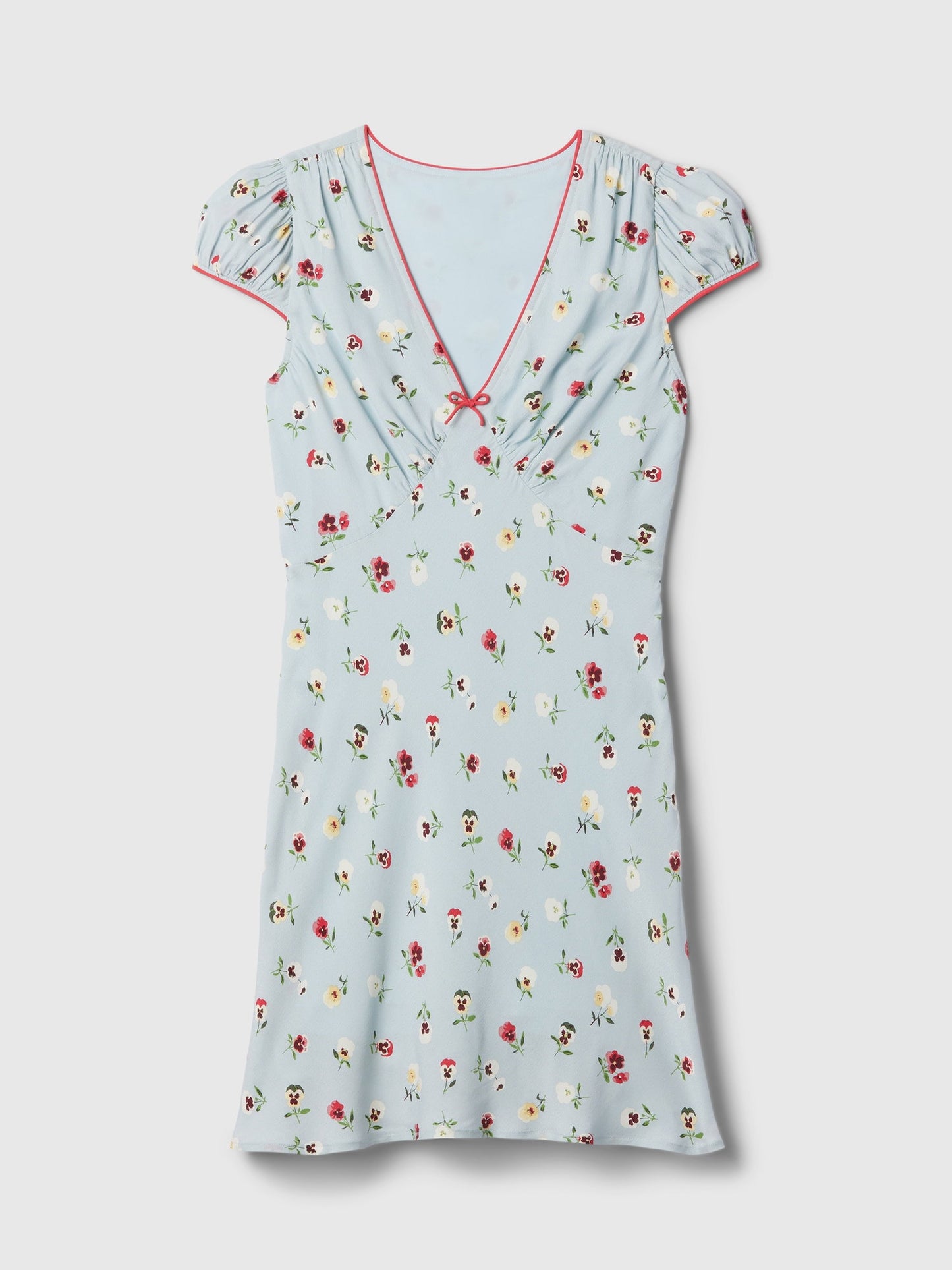 Mavi Gap × Dôen Çiçek Desenli Mini Elbise