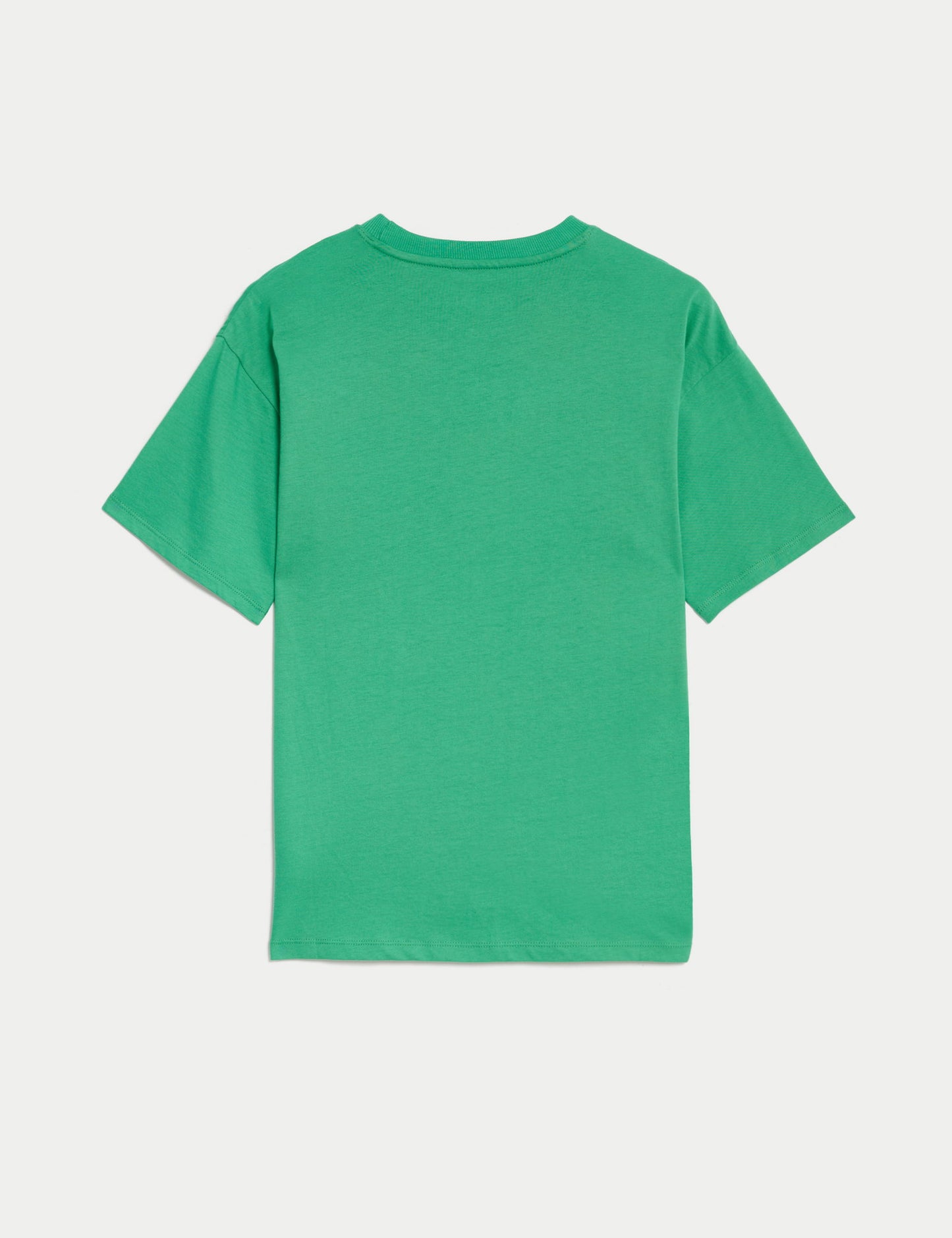 Saf Pamuklu Kısa Kollu T-shirt (6-16 Yaş)