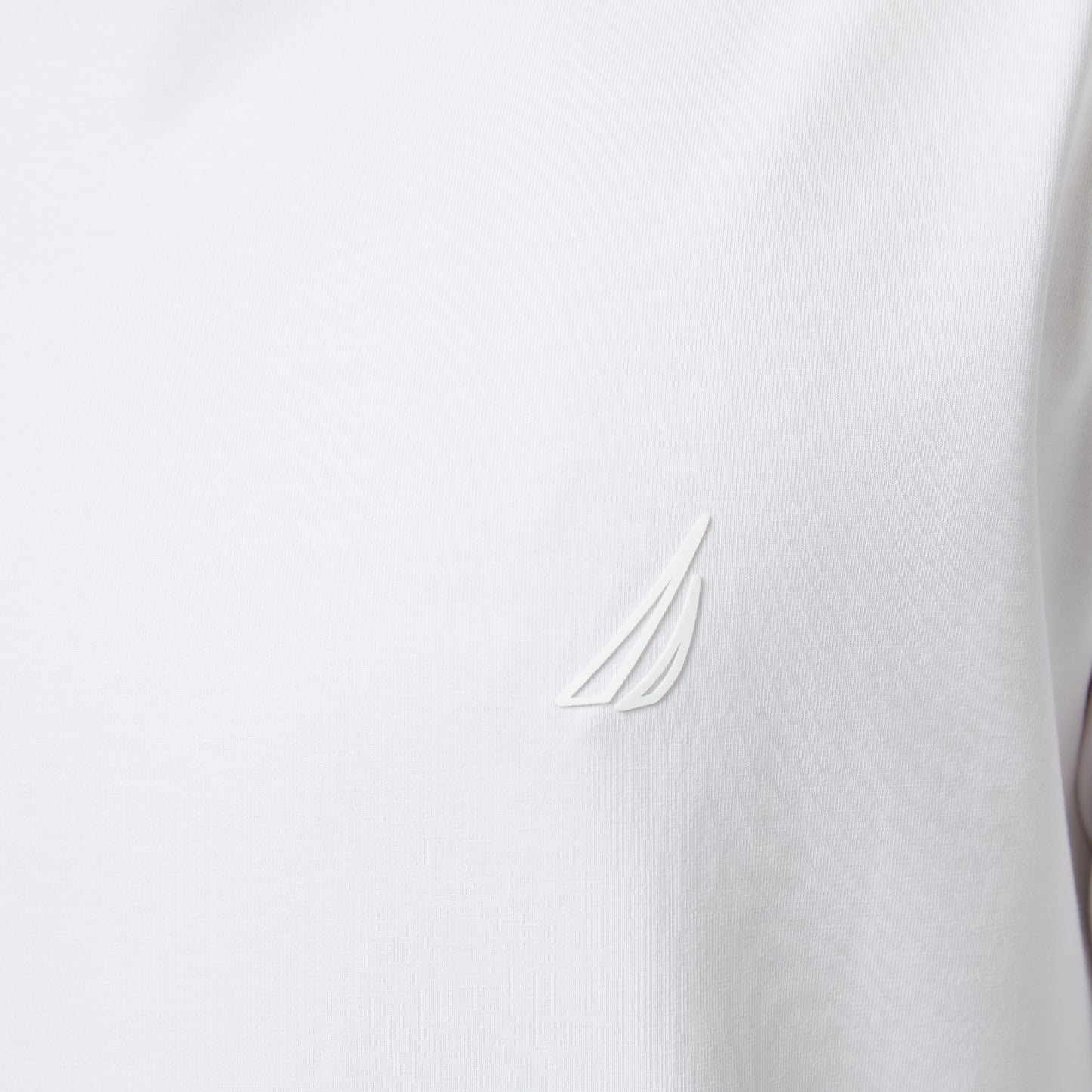 Nautica Erkek Beyaz Regular Fit T-shirt