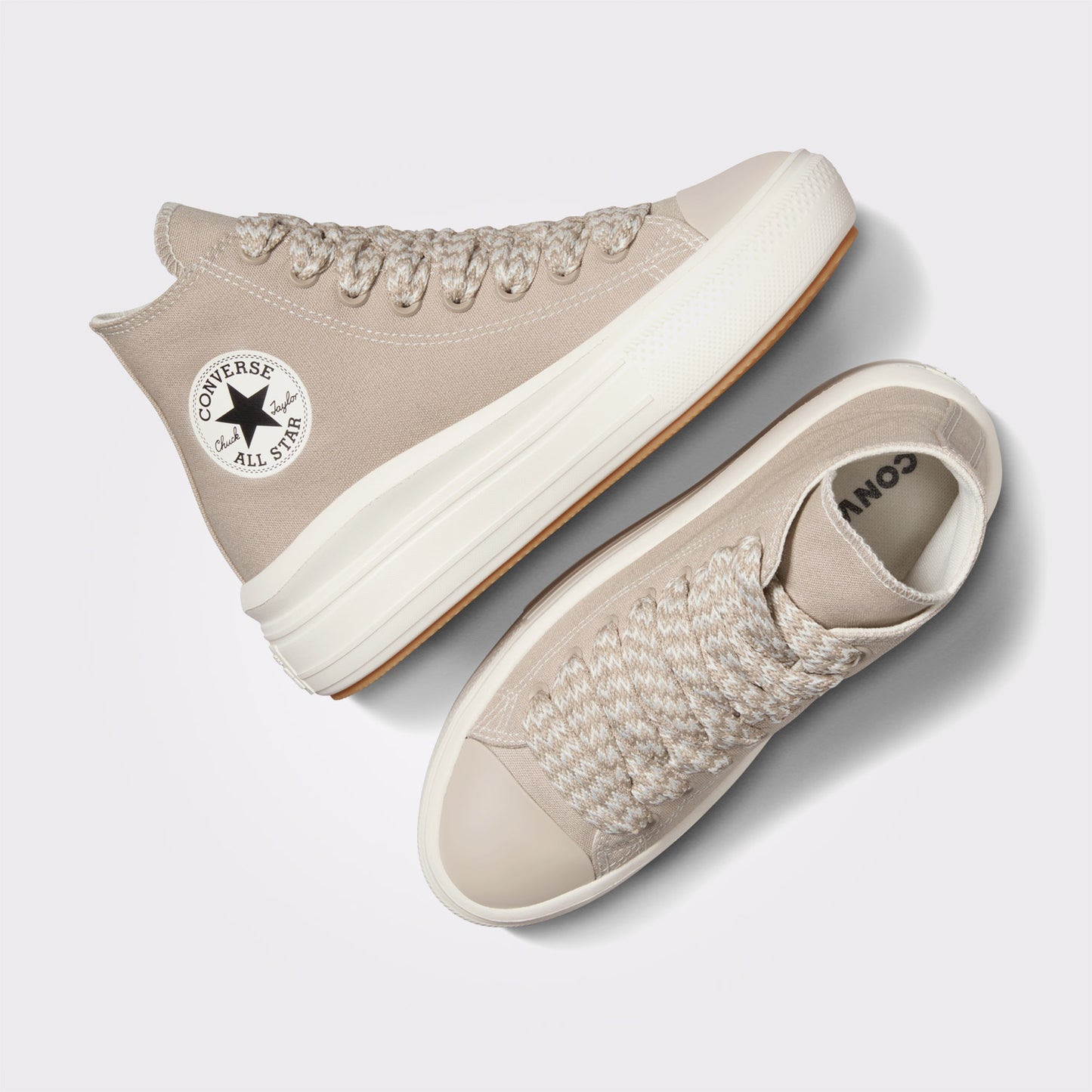 Converse Chuck Taylor All Star Move Platform Unisex Bej Sneaker