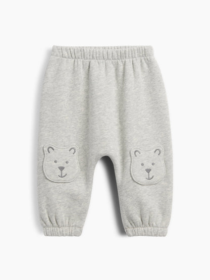 Gri Vintagesoft Brannan Bear Knee Patch Jogger Eşofman Altı