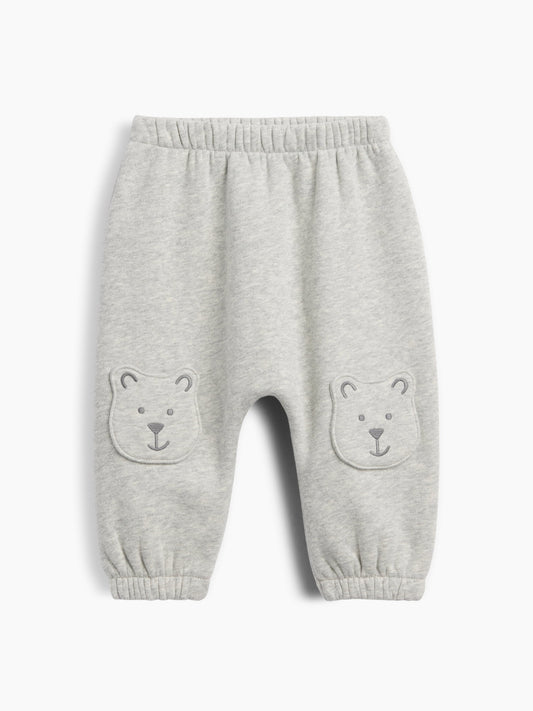 Gri Vintagesoft Brannan Bear Knee Patch Jogger Eşofman Altı