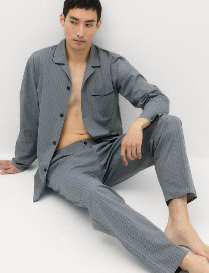 Klasik Çizgili Pijama Takımı