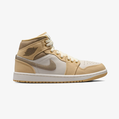 Jordan Air Jordan 1 Mid Se Kadın Kahverengi Spor Ayakkabı