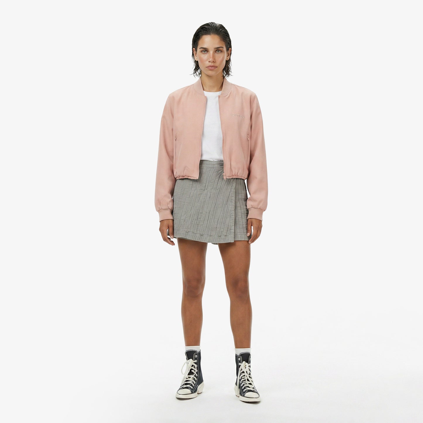 United4 Regular Fit Kadın Pembe Ceket