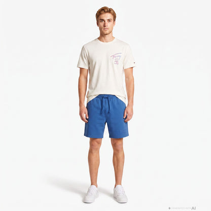 Tommy Hilfiger New Classics Erkek Mavi Şort