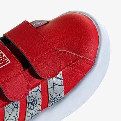 Adidas Grand Court Spider-man Comfort Çocuk Kırmızı Spor Ayakkabı