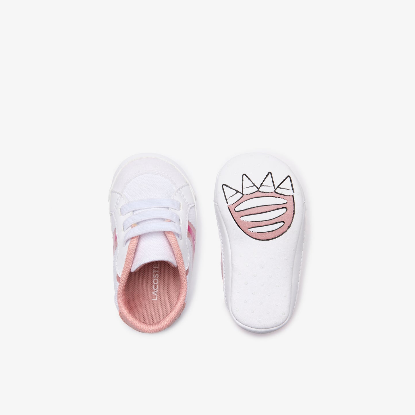 Lacoste L004 Bebek Beyaz Spor Ayakkabı