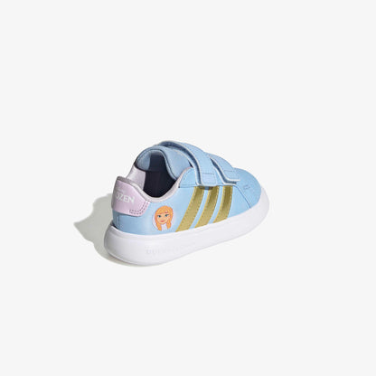 Adidas X Disney Grand Court Anna Bebek Mavi Spor Ayakkabı