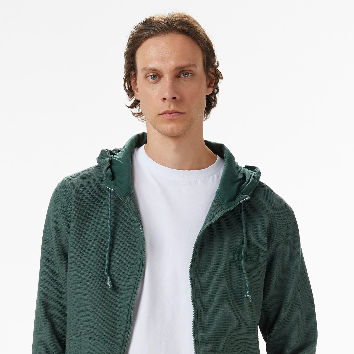 United4 Erkek Yeşil Hoodie
