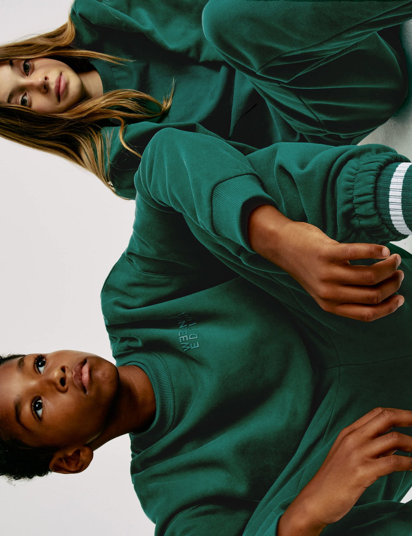 Pamuk Karışımlı Slogan Sweatshirt (6-16 yaş)