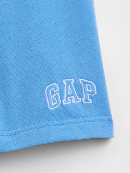 Açık Mavi Kids Relaxed Gap Logo Pull-on Şortlar