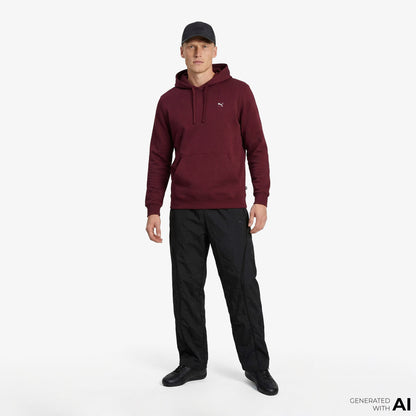 Puma Essentials Elevated Erkek Kırmızı Sweatshirt