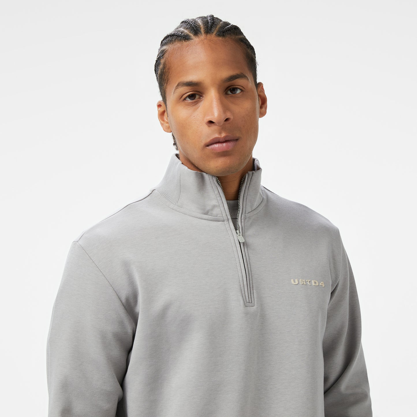 United4 Comfort Erkek Gri Sweatshirt