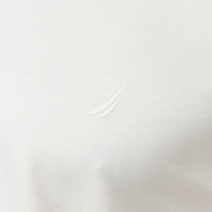Nautica Erkek Krem Classic Fit T-shirt