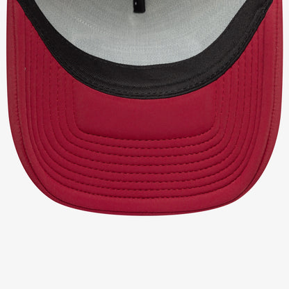 New Era Oval Foam Patch Trucker Kadın Kırmızı/beyaz Şapka