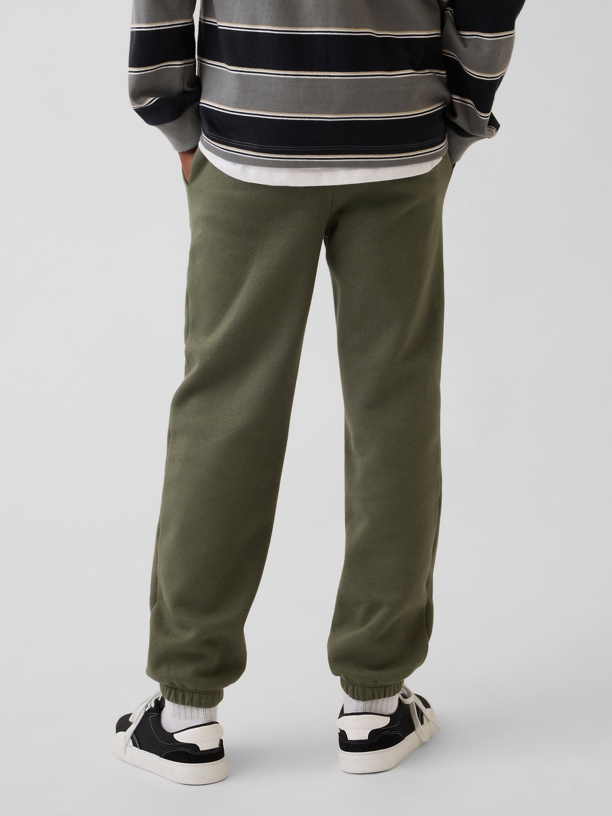 Haki Vintagesoft Relaxed Logo Jogger Eşofman Altı