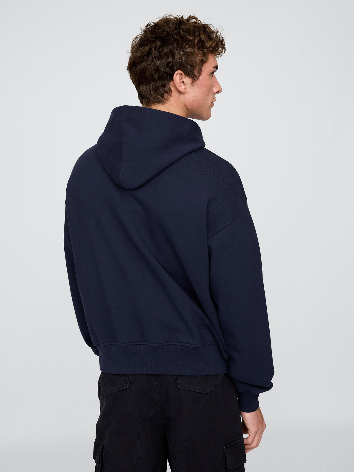 Lacivert Heavyweight Oversized Sweatshirt