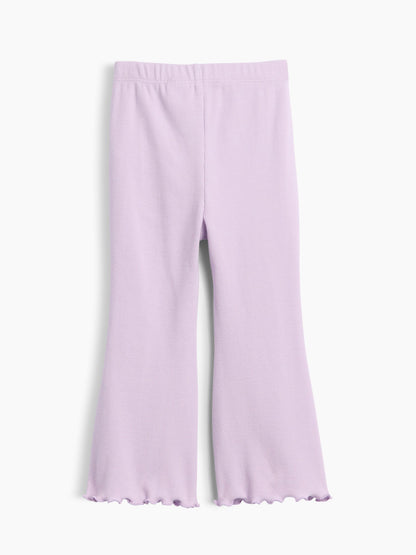 Lila Pull-on Fitilli Flare Tayt