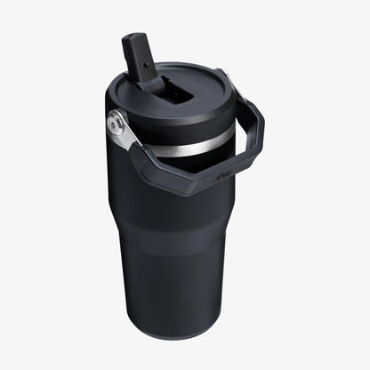 Stanley The Iceflow Flip Straw 2.0 Tumbler 0.6l / 20oz Unisex Siyah Termos