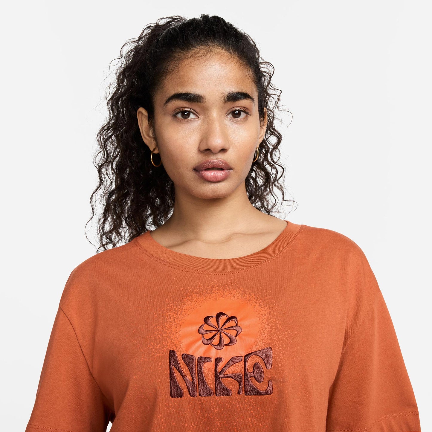Nike Sportswear Kadın Turuncu T-shirt