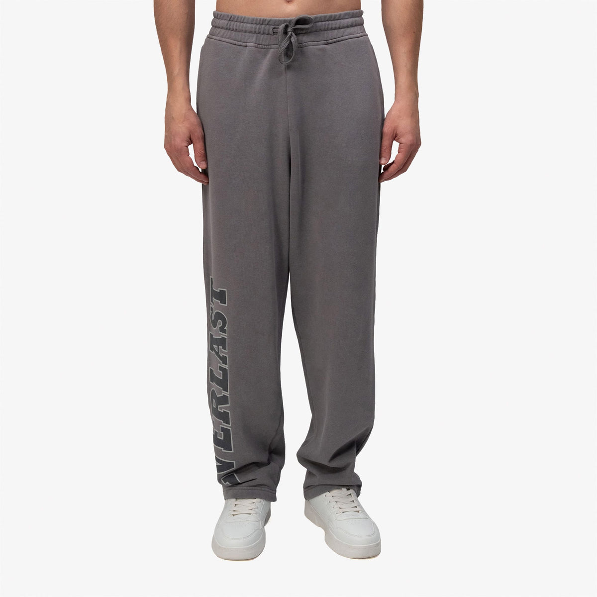 Everlast Giant Logo Oversize Koyu Gri Erkek Eşofman Altı