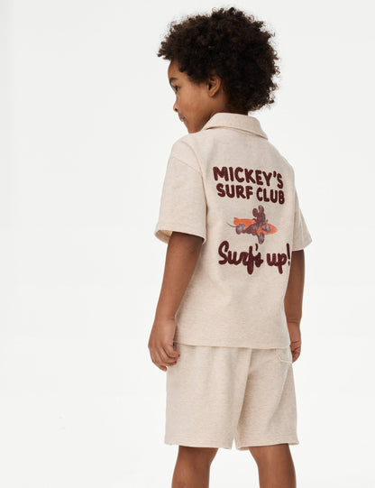 Saf Pamuklu Mickey Mouse:trade_mark: 2'li Takım (1-8 Yaş)