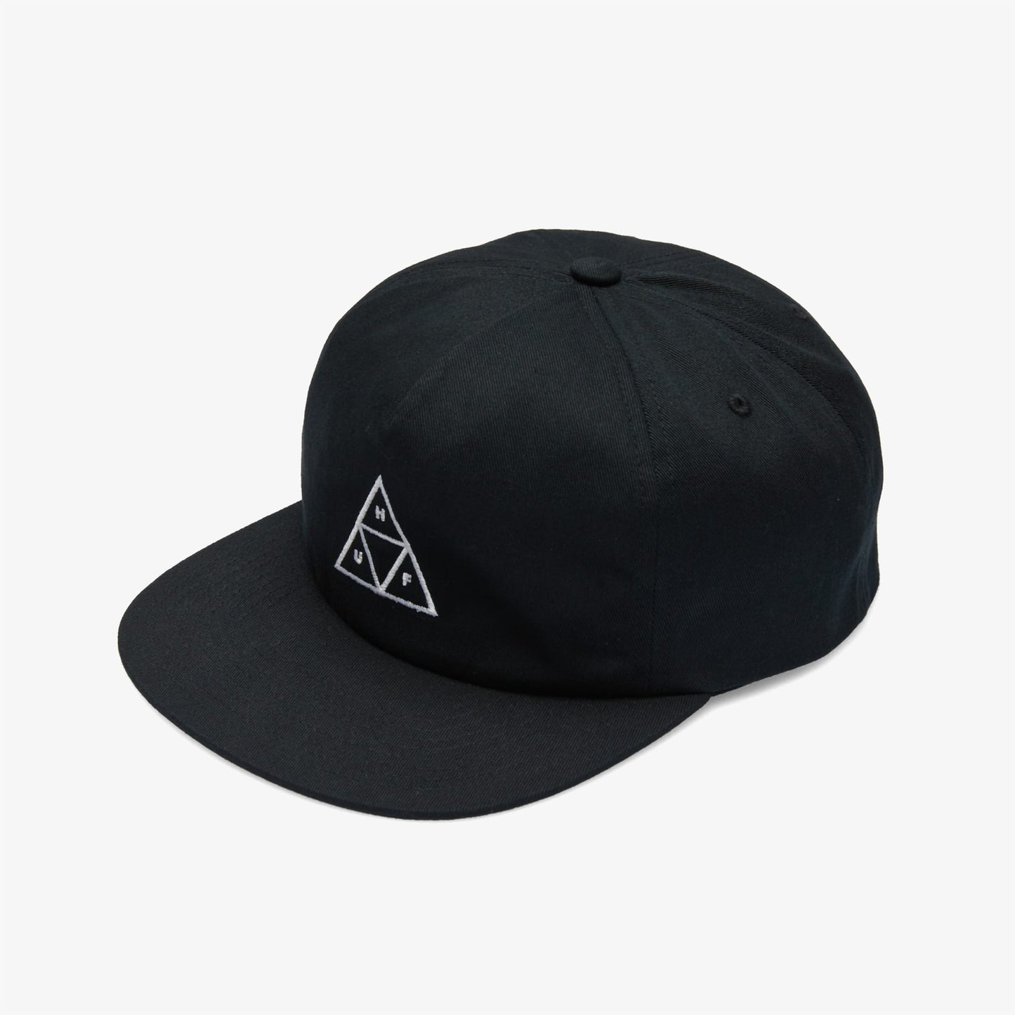 Huf Set Triple Triangle Unisex Siyah Şapka