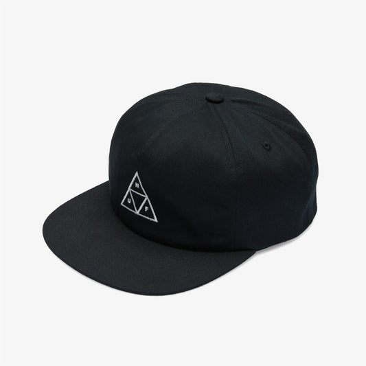 Huf Set Triple Triangle Unisex Siyah Şapka