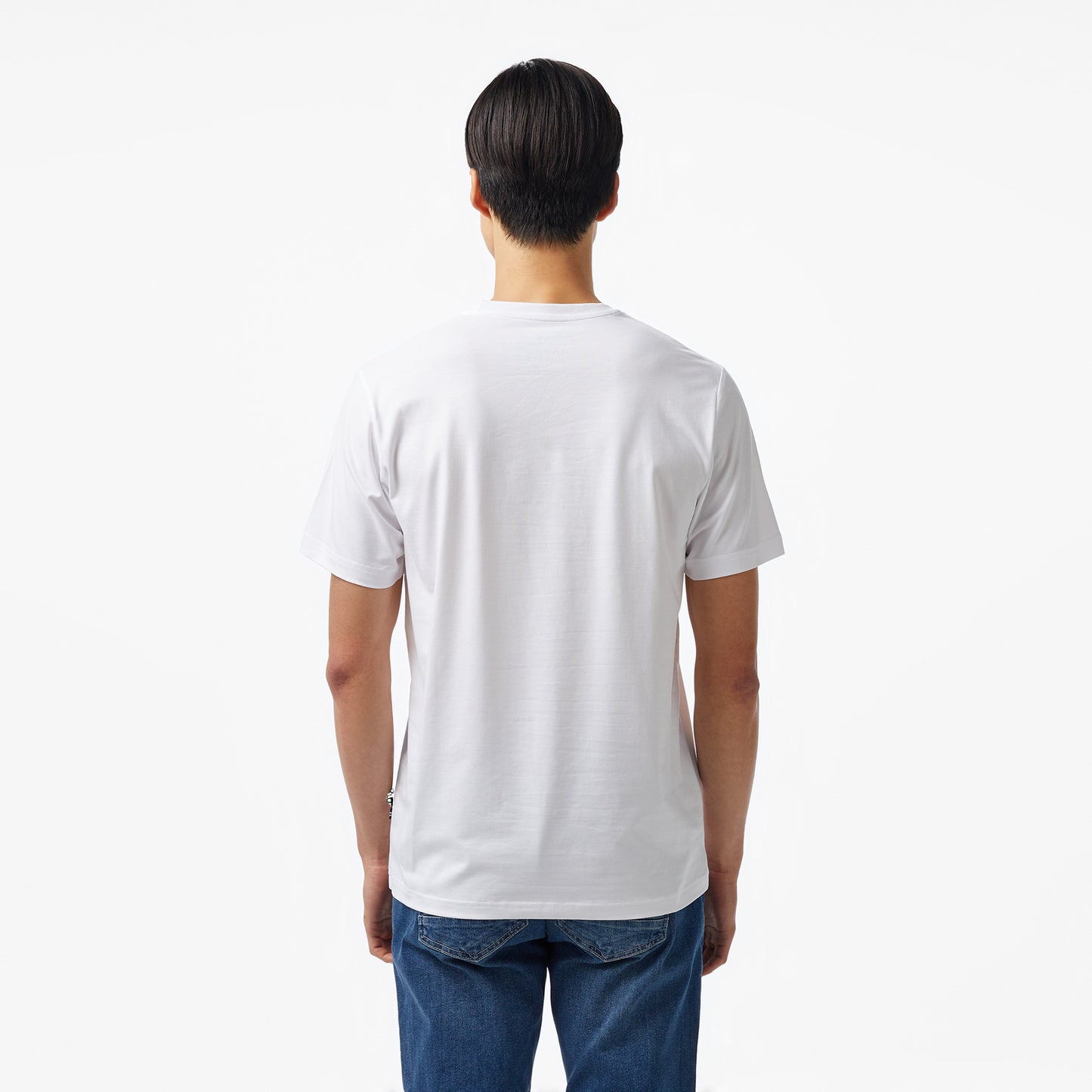 Nautica Erkek Beyaz Regular Fit Baskılı T-shirt