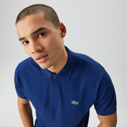 Lacoste Classic Fit L1212 Erkek Lacivert Polo