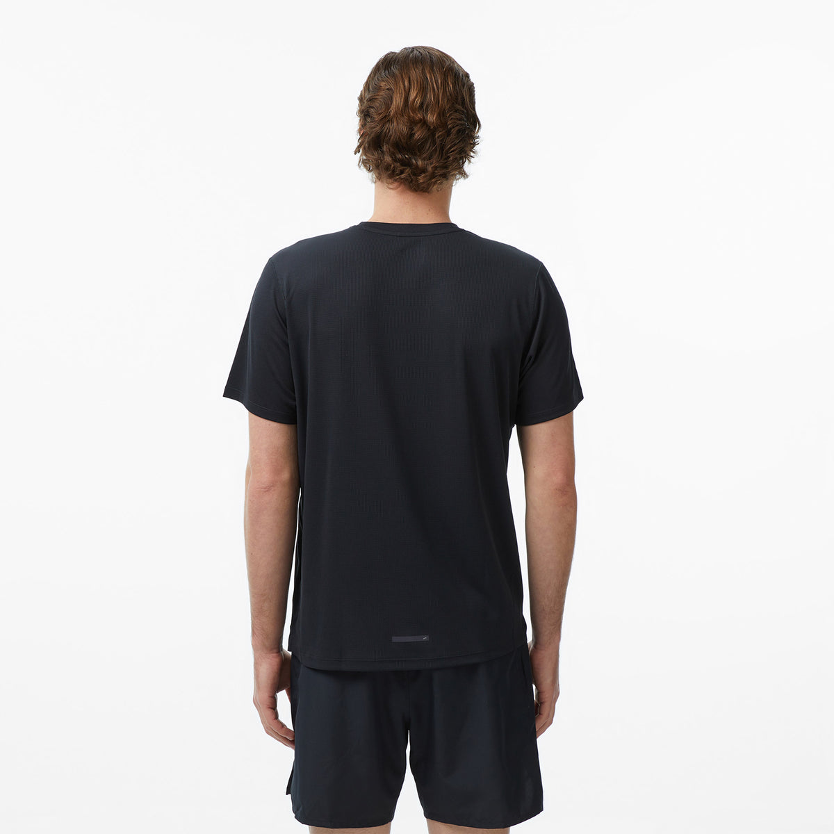 Brooks Dash Sleeve Erkek Siyah T-shirt