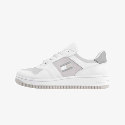 Tommy Jeans Retro Basket Tonal Kadın Gri Spor Ayakkabı