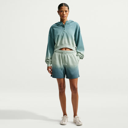 Nike Phoenix Fleece Kadın Gri Şort